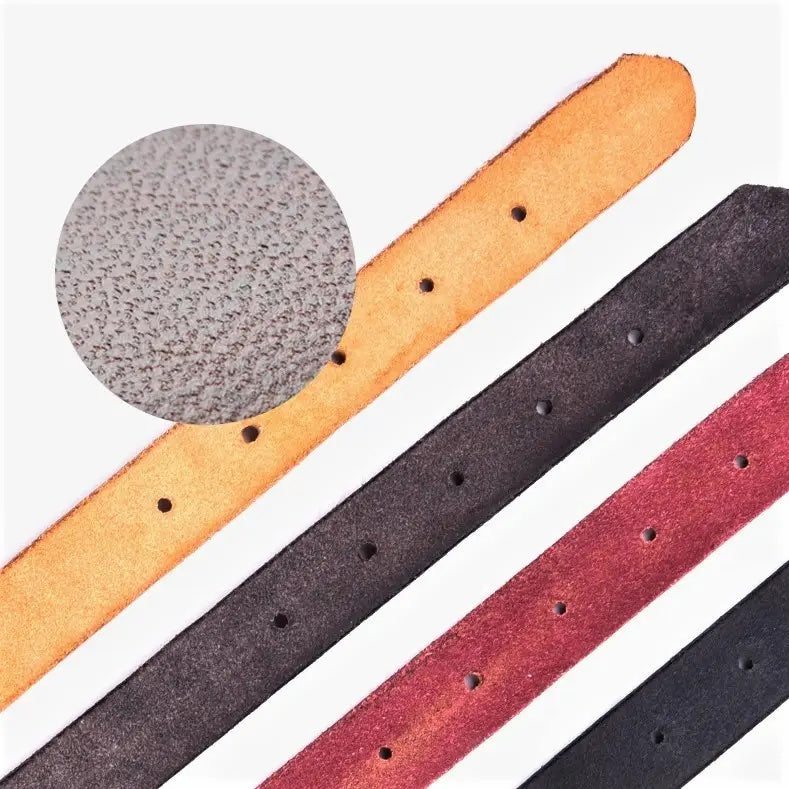 Echtleder Hundehalsband mit Messingschnalle in vier Farben und gratis Gravur Name und Telefon