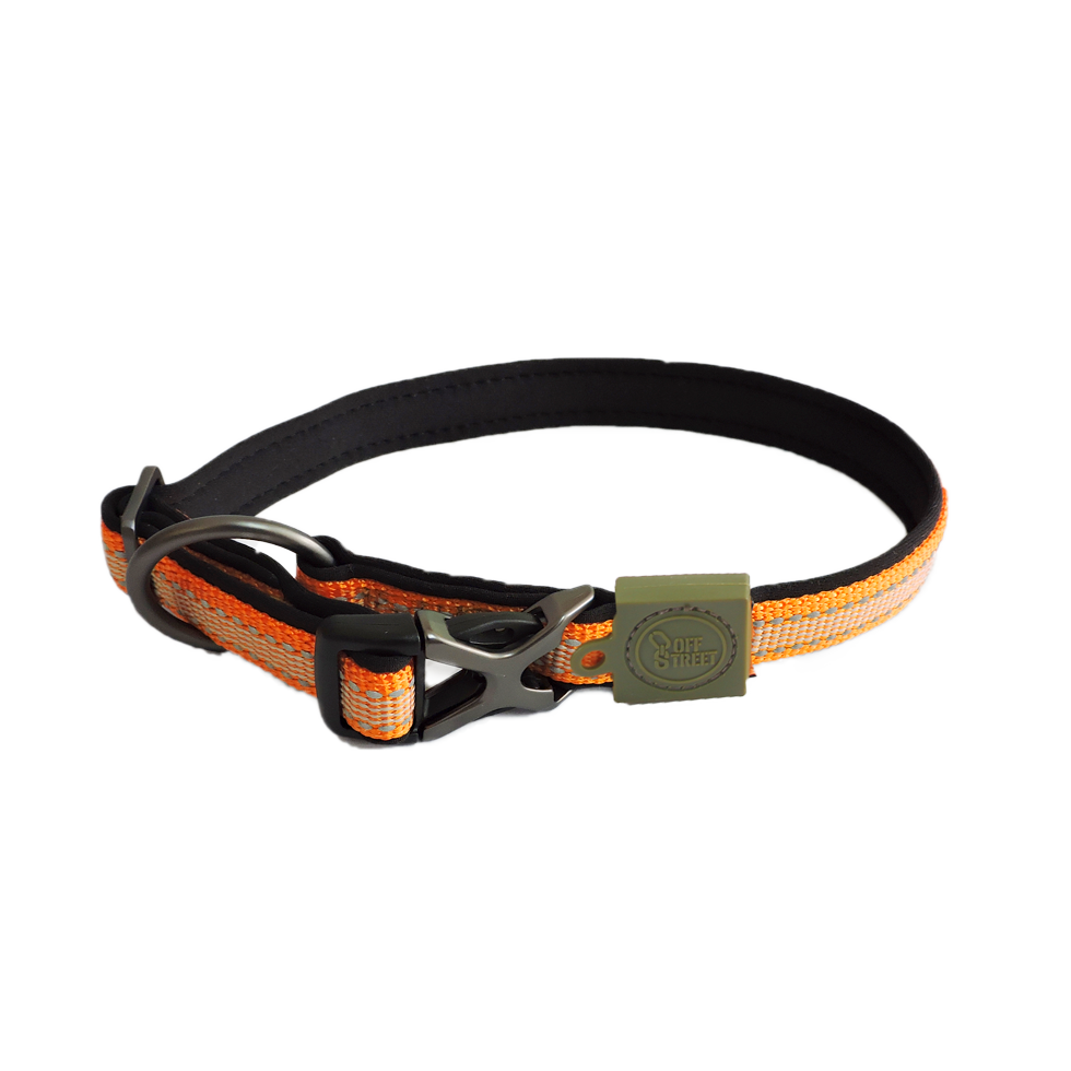 AFP Off Street - Dog Collar Mandarine M