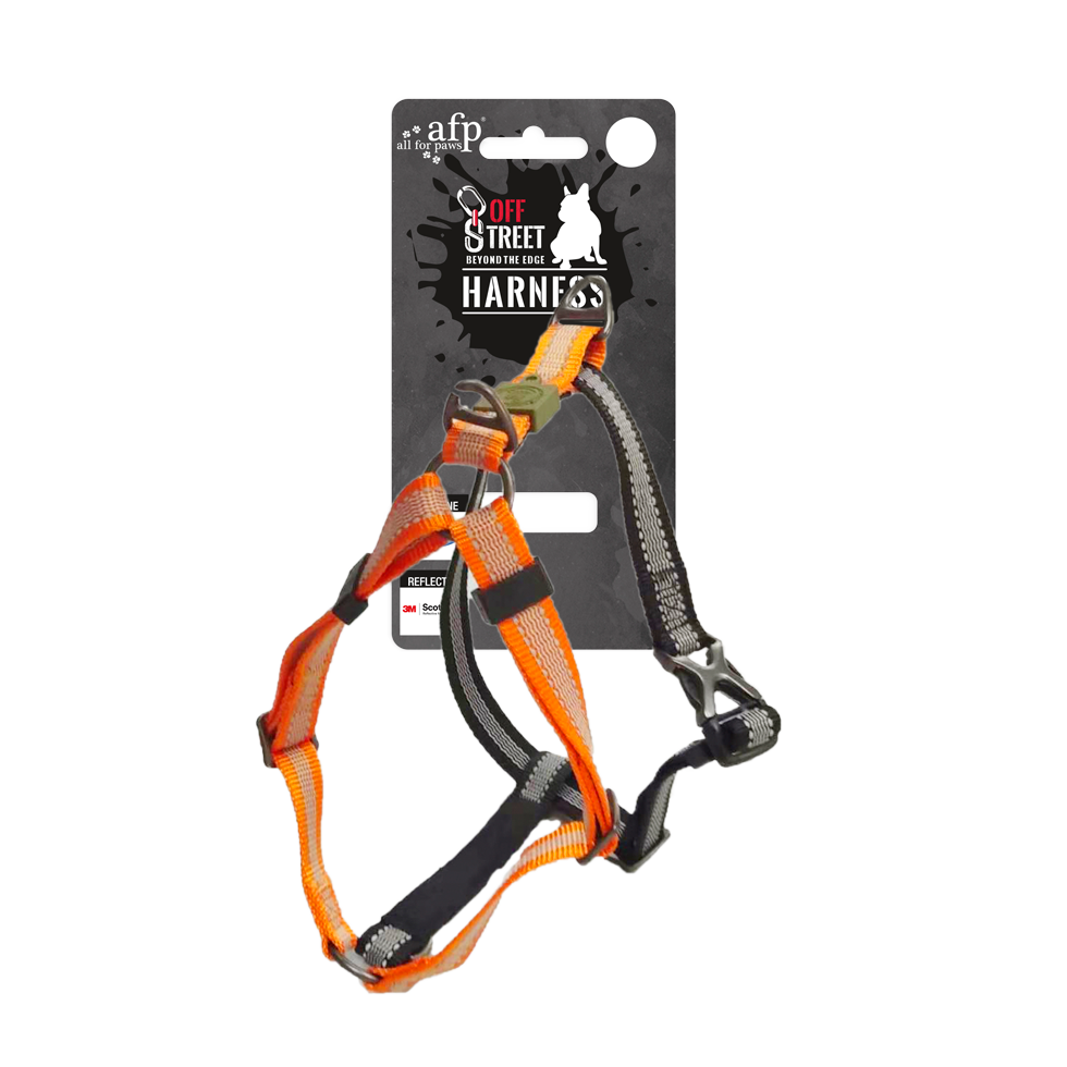 AFP Off Street - Dog Non-Pull Harness Mandarine XL