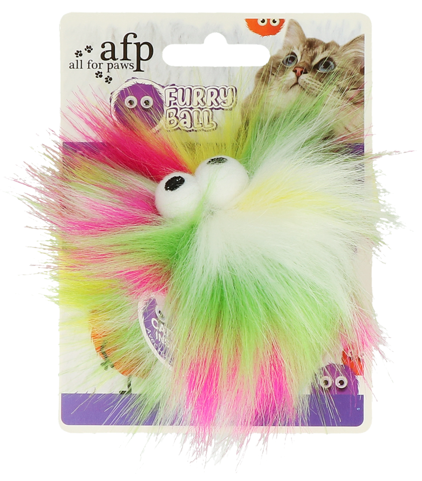 AFP Furry Ball - Fluffy Ball Gelb