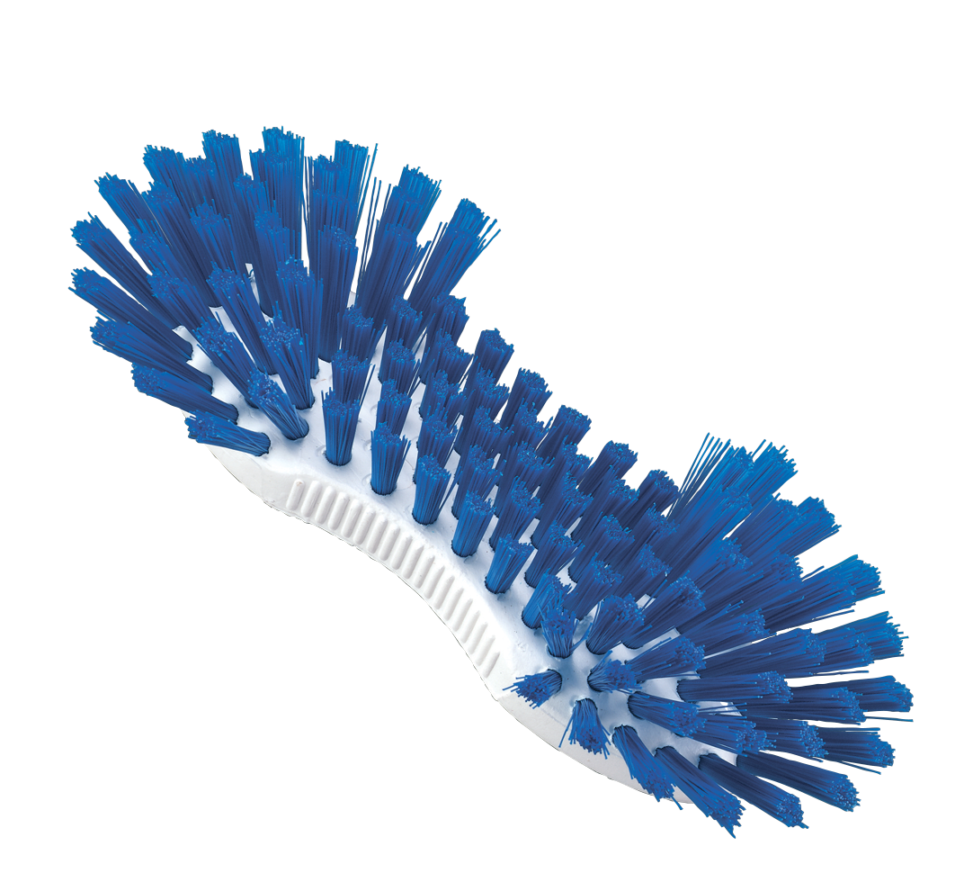 Schrub Bürste blau, Kochbeständig