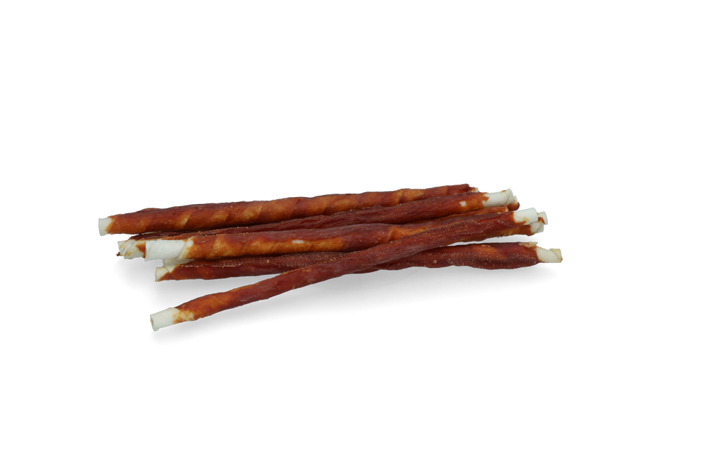 Braaaf Rawhide Twister Ente (8 St.) - 25 cm