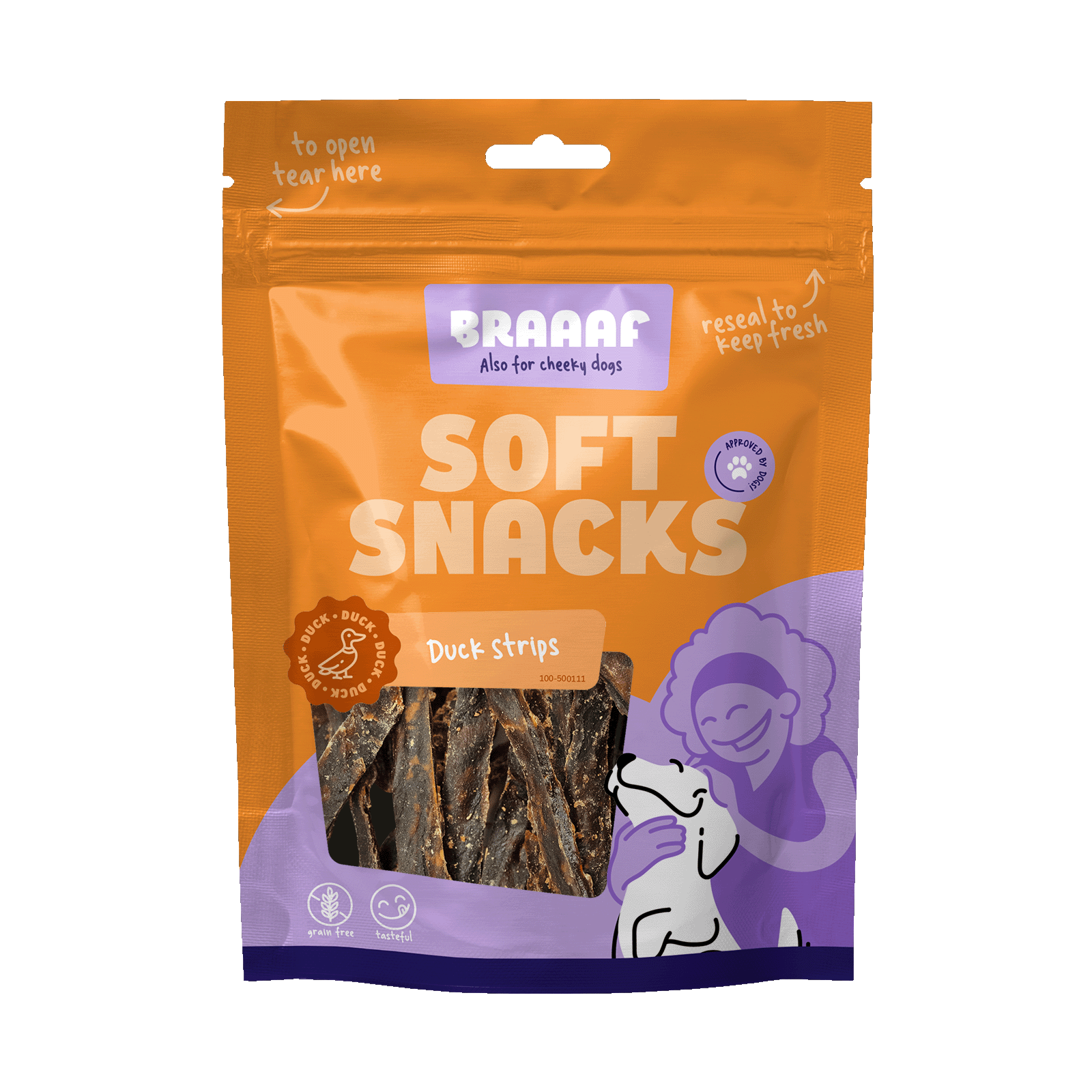 Braaaf Soft Snack Entenstreifen