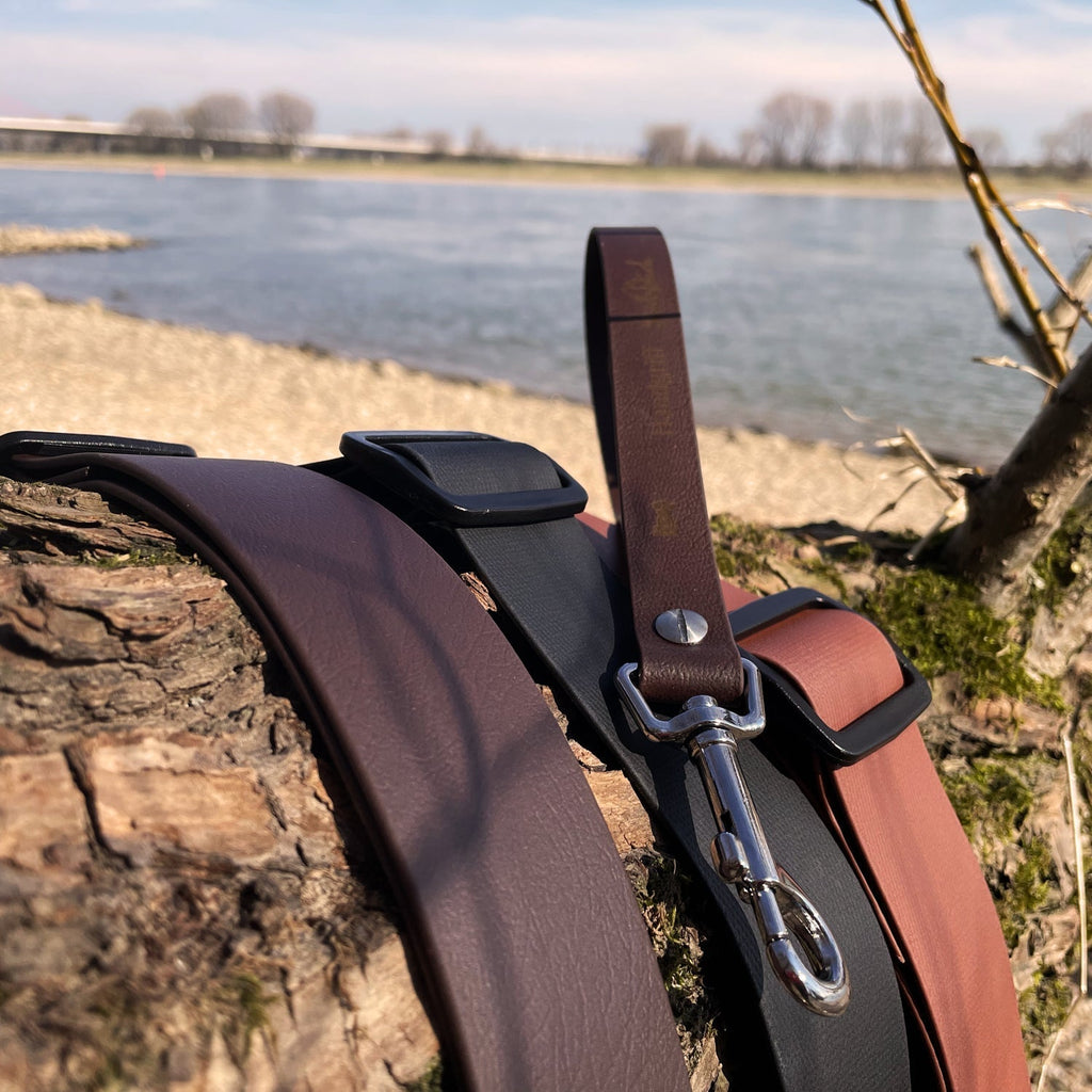 Leinen-Bauchgürtel CHILL  (BioThane®) 100-160 cm