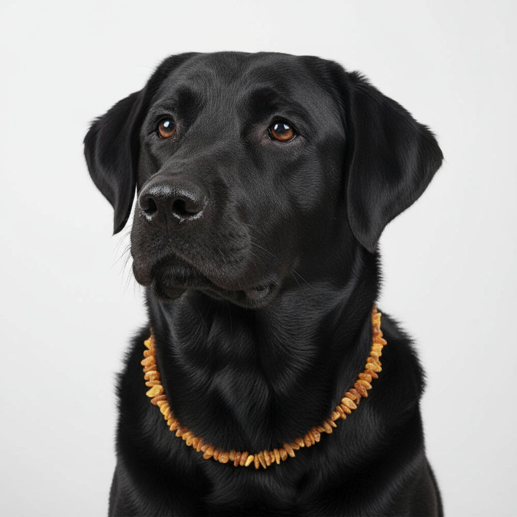 Hunde Bernsteinkette Sonne - TierVita