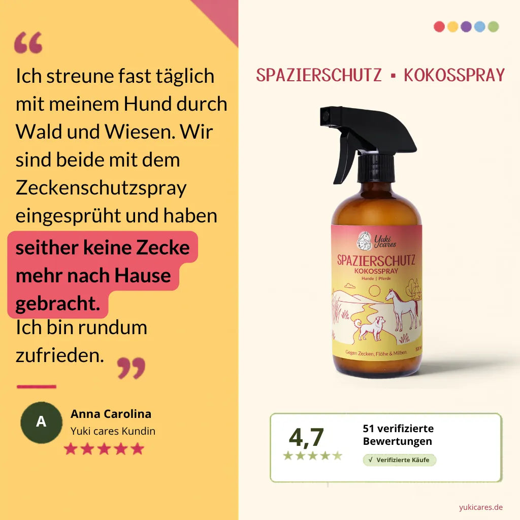 Kokos Spray Spazierschutz - Anti-Zeckenspray