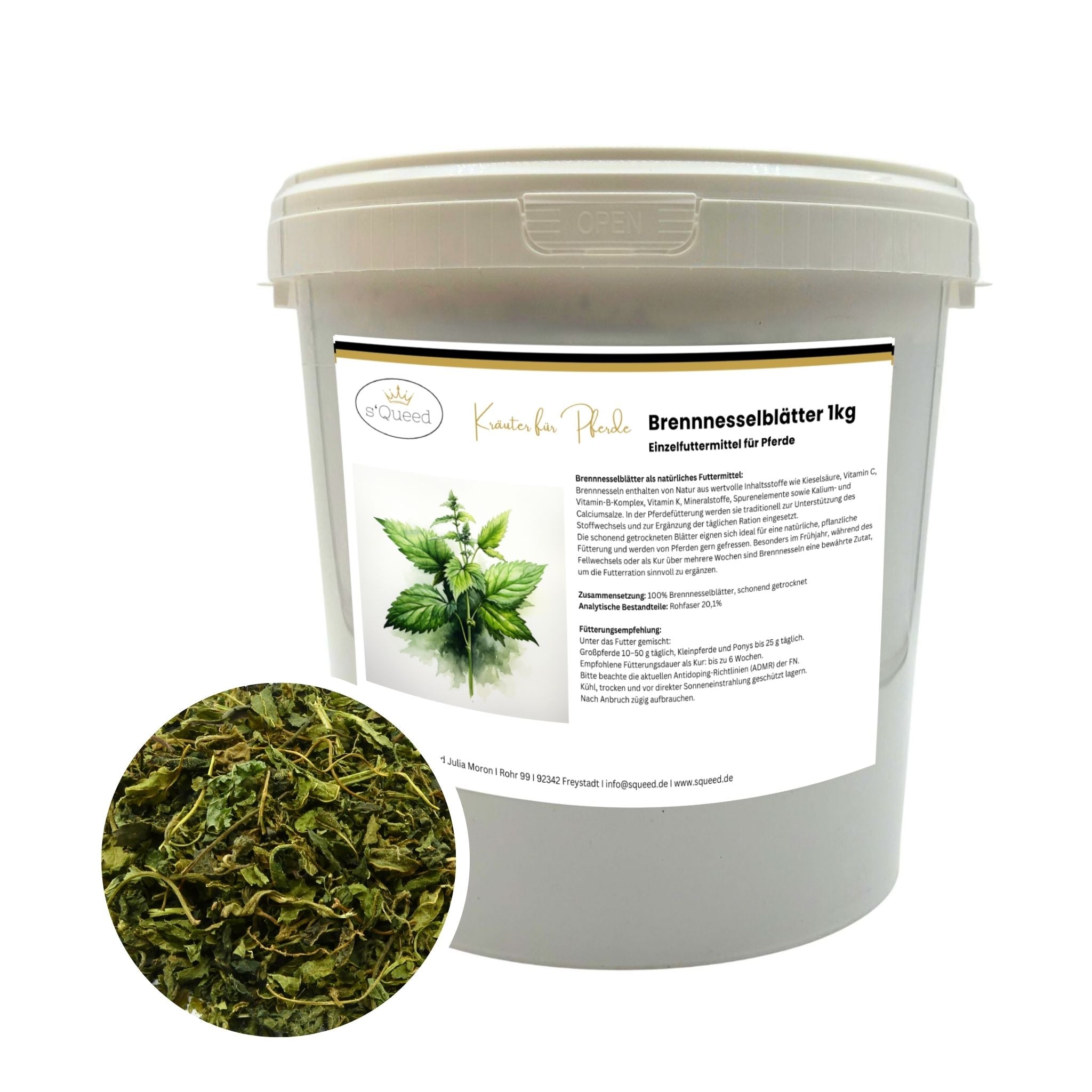 Brennnessel Pferd 1kg - TierVita