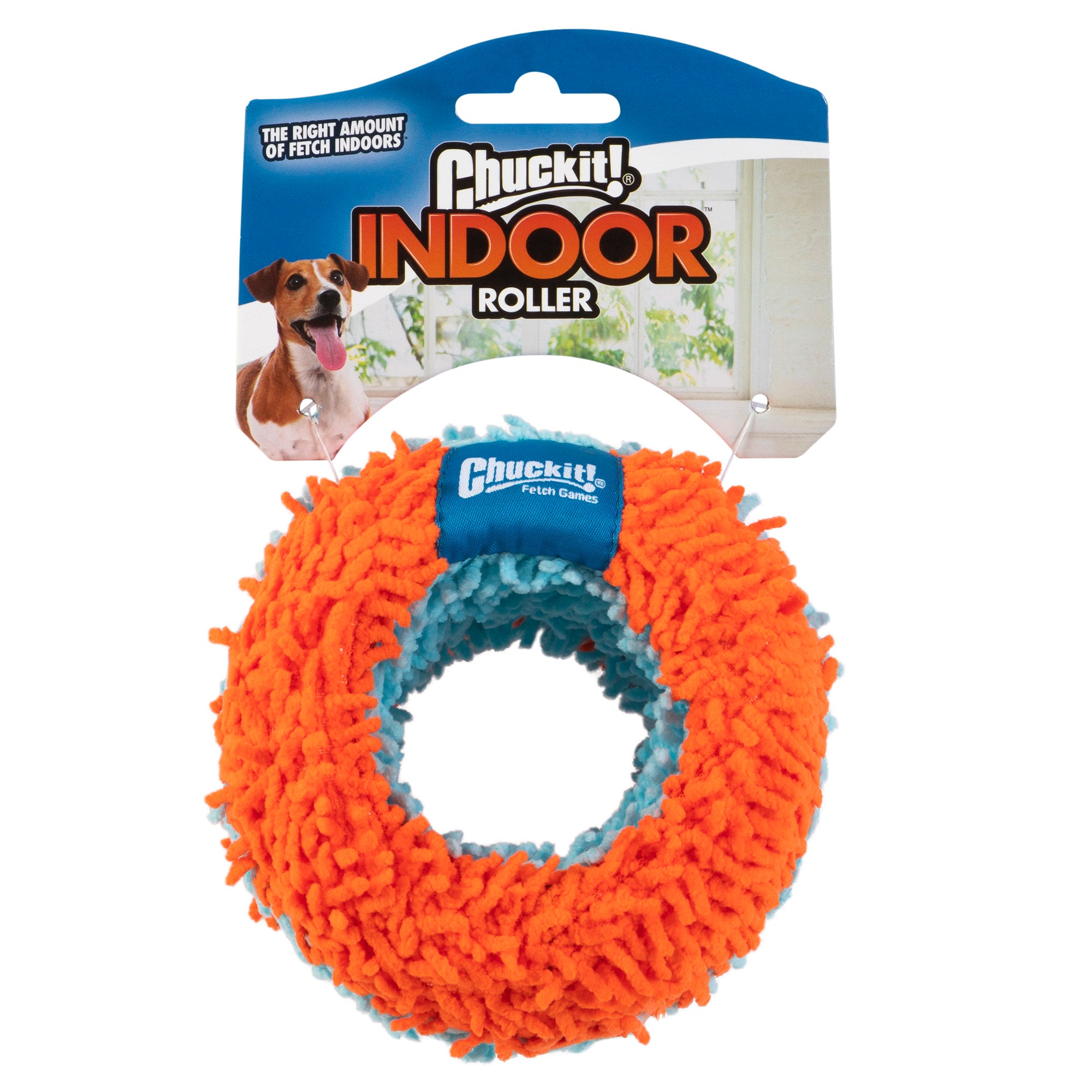 Chuckit! Indoor Roller – Weiches Hundespielzeug für drinnen | Apportieren ohne Schäden