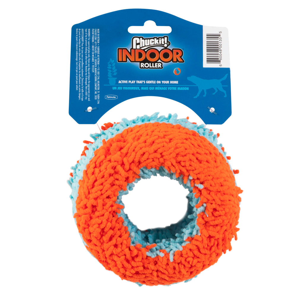 Chuckit! Indoor Roller – Weiches Hundespielzeug für drinnen | Apportieren ohne Schäden