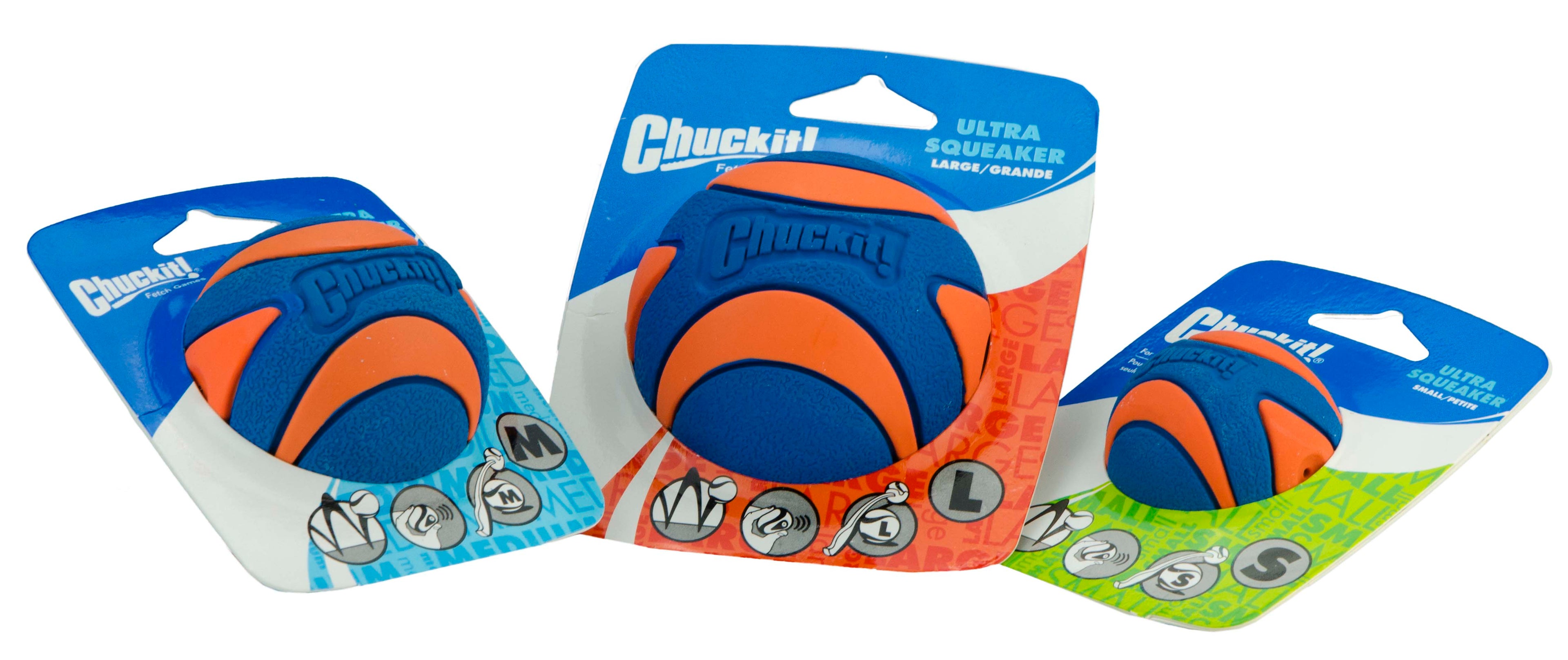 Chuckit! Ultra Squeaker Ball M (2-pack)