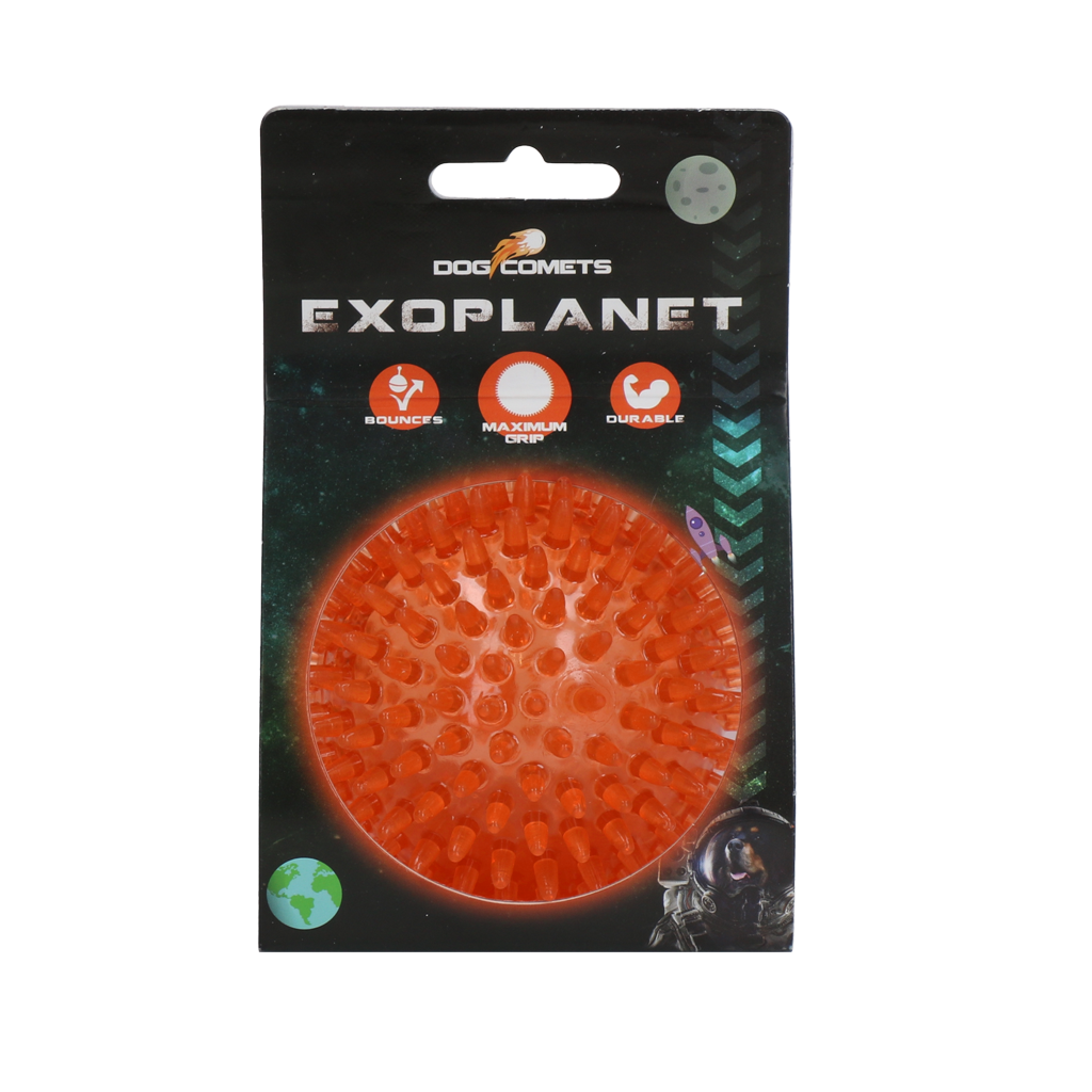 Dog Comets Exoplanet Igelball M Orange