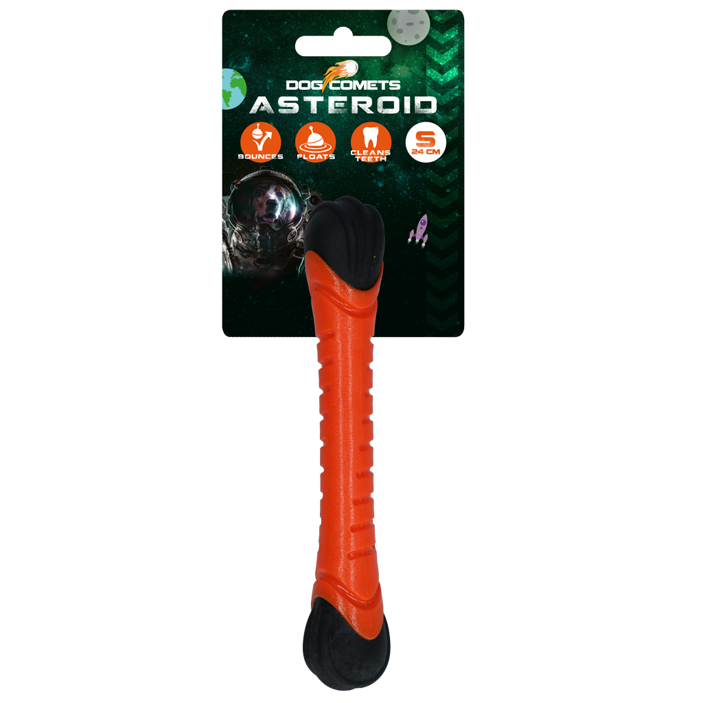 Dog Comets Asteroid Wurfstab S Orange