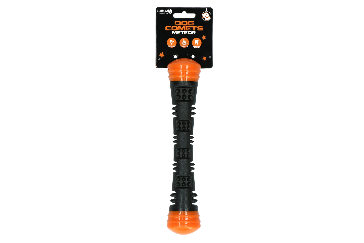 Dog Comets Meteor Wurfstock Orange S