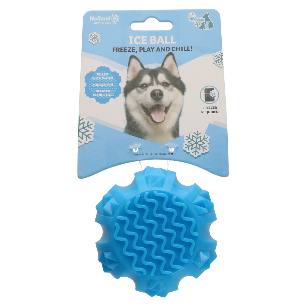 CoolPets Ice Ball – Gefrierball als kühlendes Hundespielzeug für den Sommer