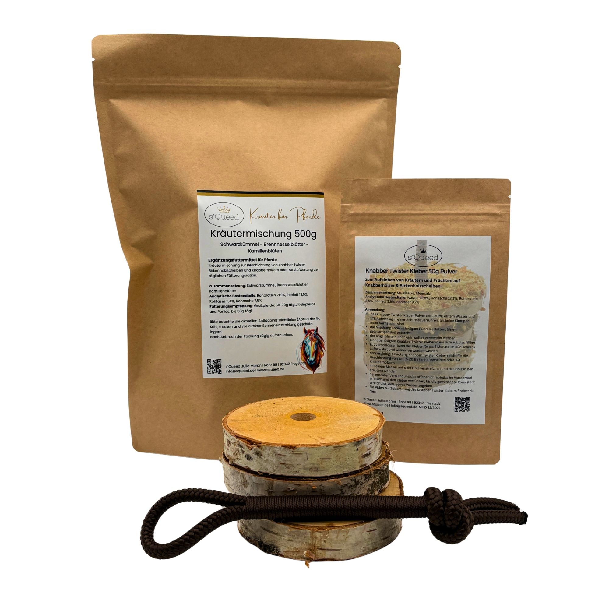 DIY Set Knabber Twister Pferdespielzeug - TierVita