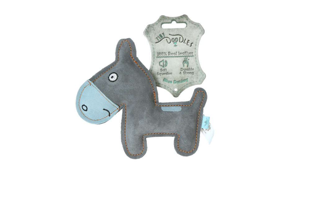 Tiny Doodles Esel Blau