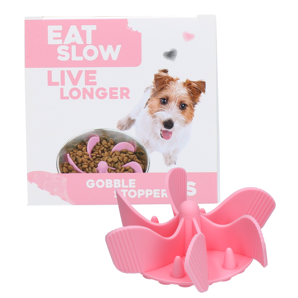 Eat Slow Live Longer Gobble Stopper Rosa S