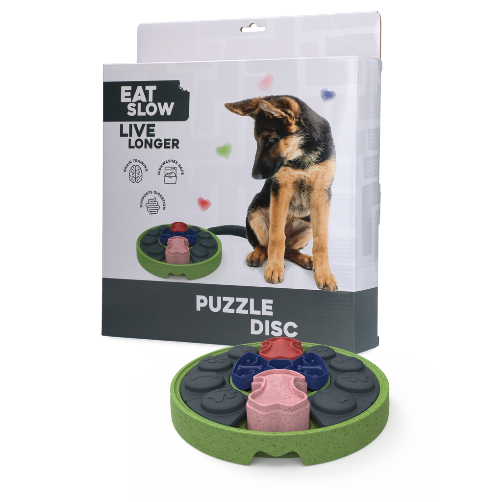 Eat Slow Live Longer Puzzle Disc
