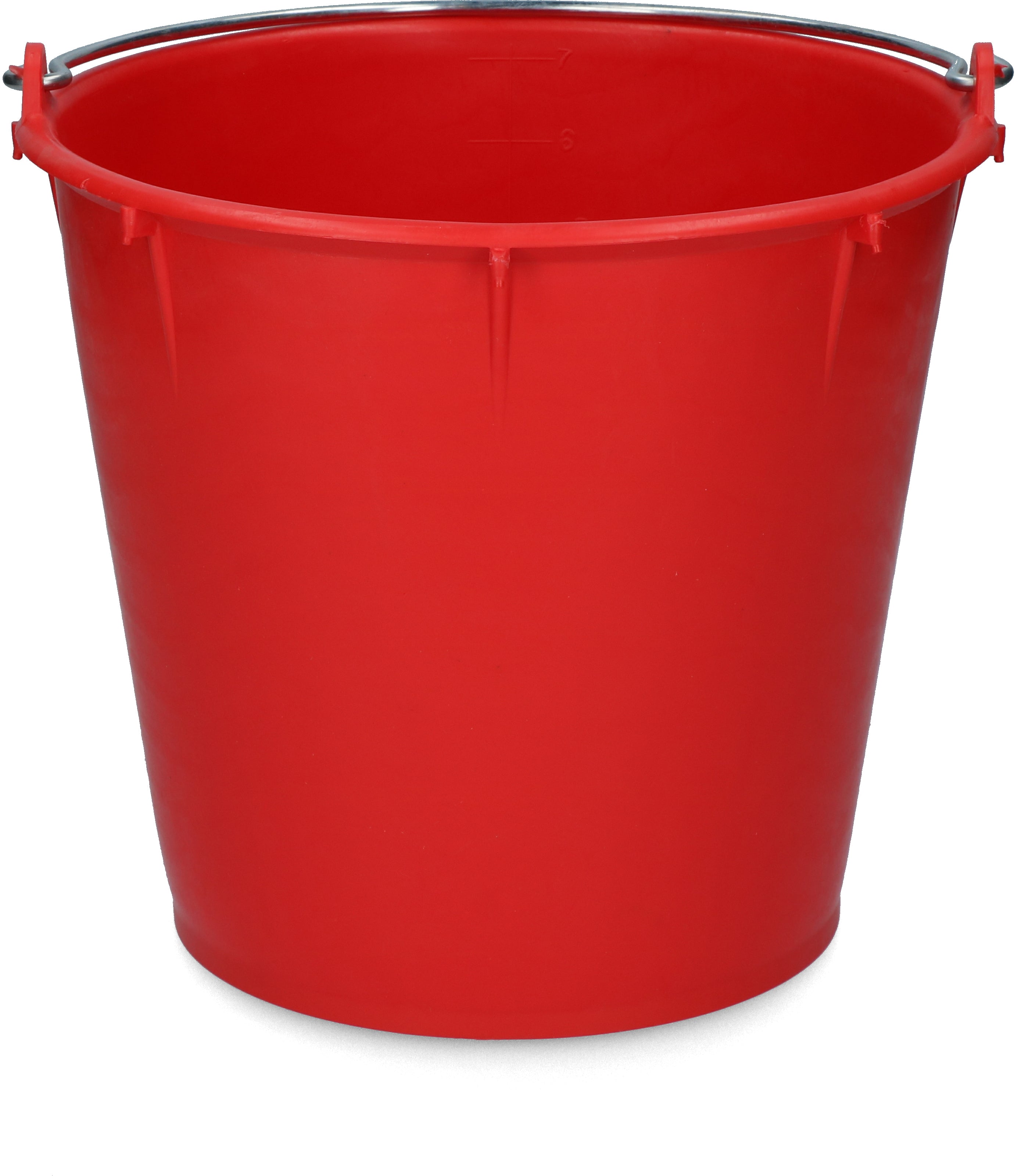 Eimer 7 l mit Griff Rot