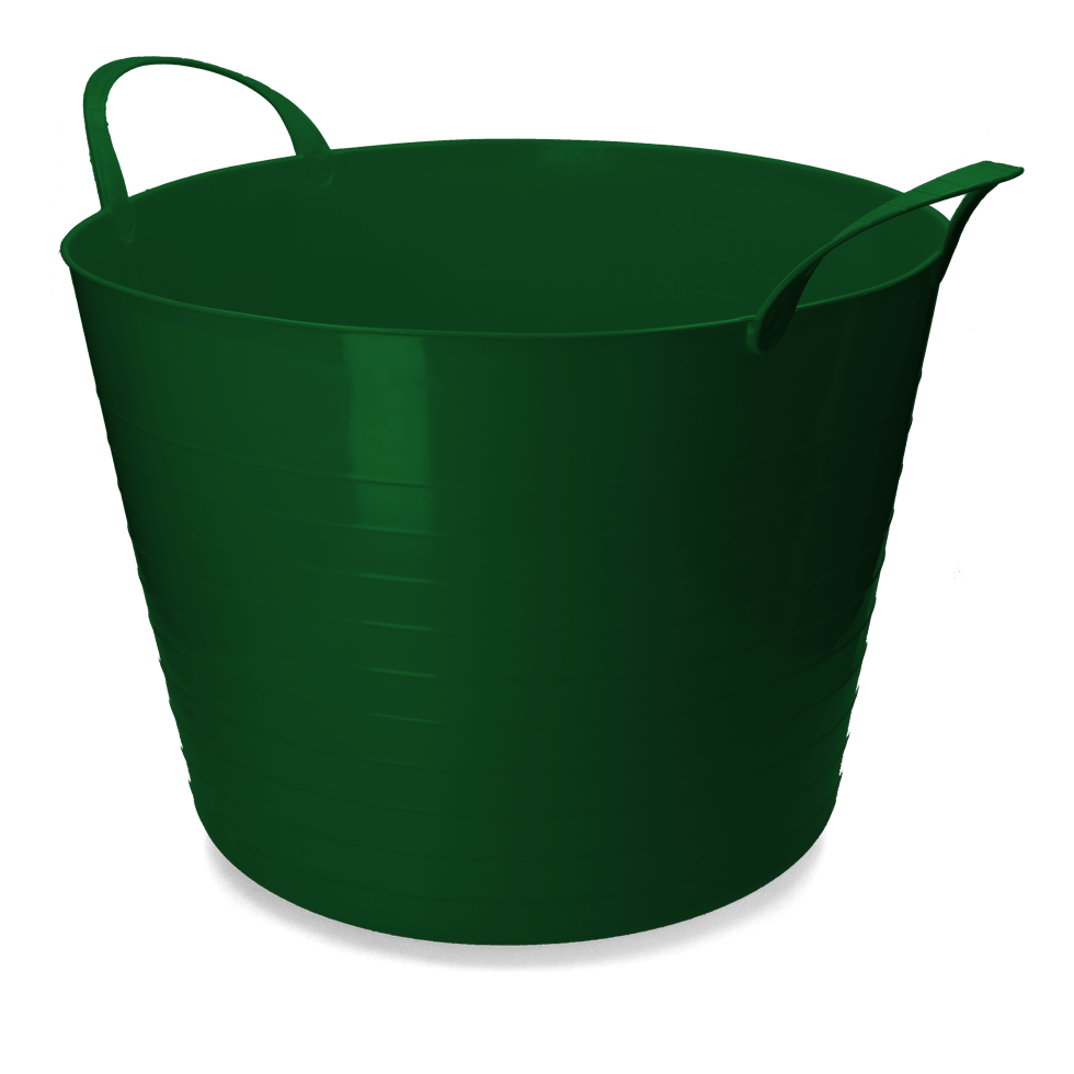 vPlast Eimer V-Trug Flexi 65 l Grün