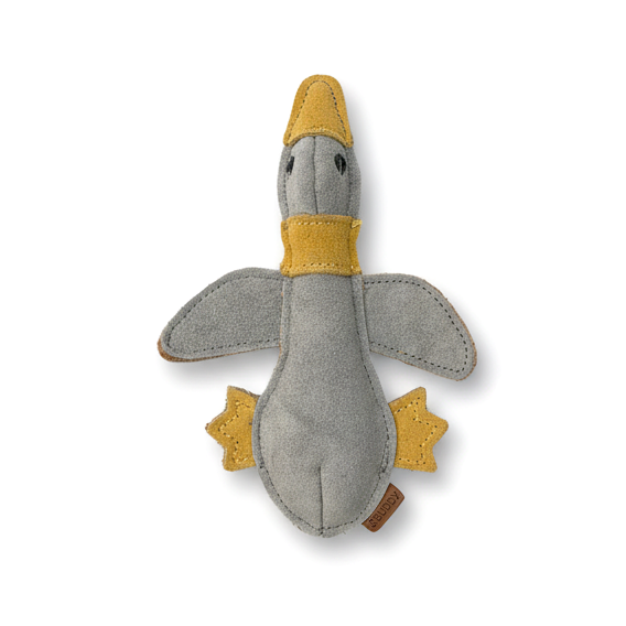 BUDDY. Hundespielzeug aus Leder "Kleine Ente" - TierVita