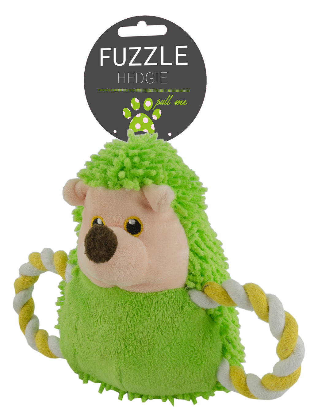 Fuzzle Hedgie Pull Me Grün