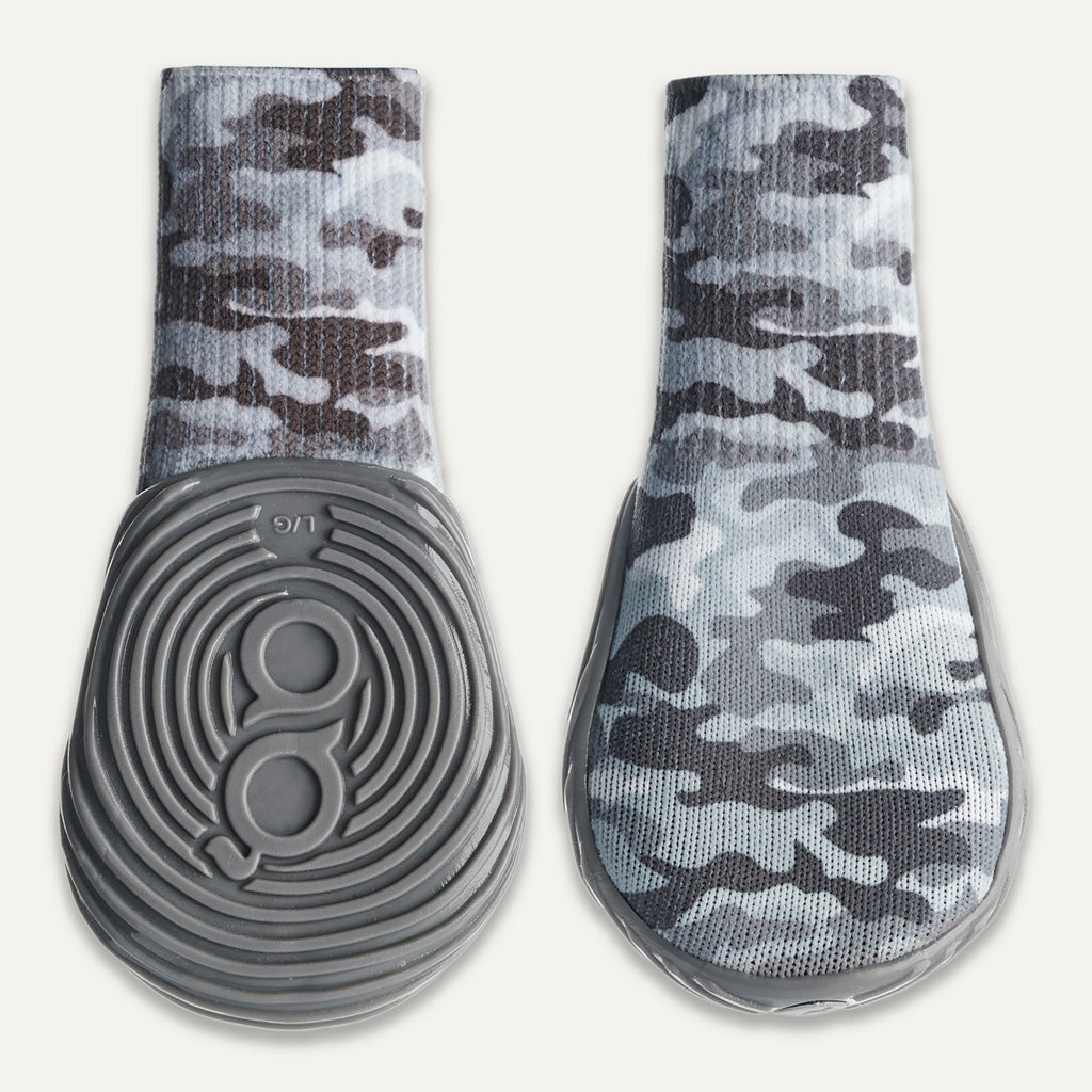 Goo-eez Dog Boots Ultras 2 Per Pack XL Camo/Grau
