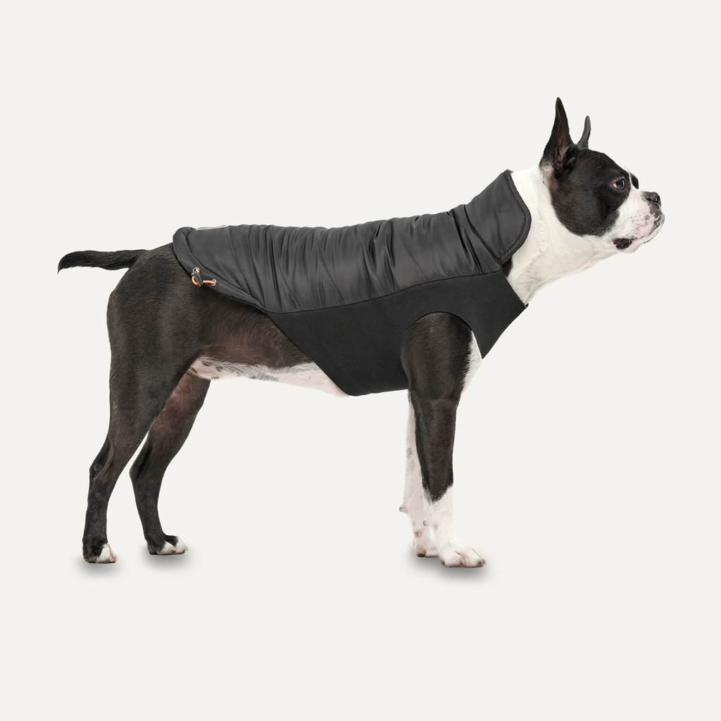 Goo-eez Mock Neck Signature Wrap Jacket XXL Schwarz