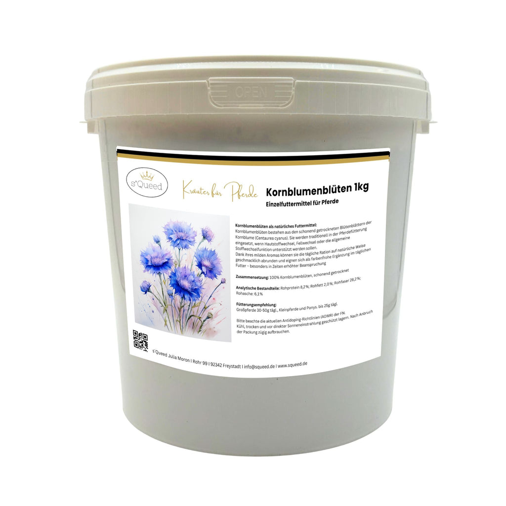 Kornblume Pferd 1kg - TierVita