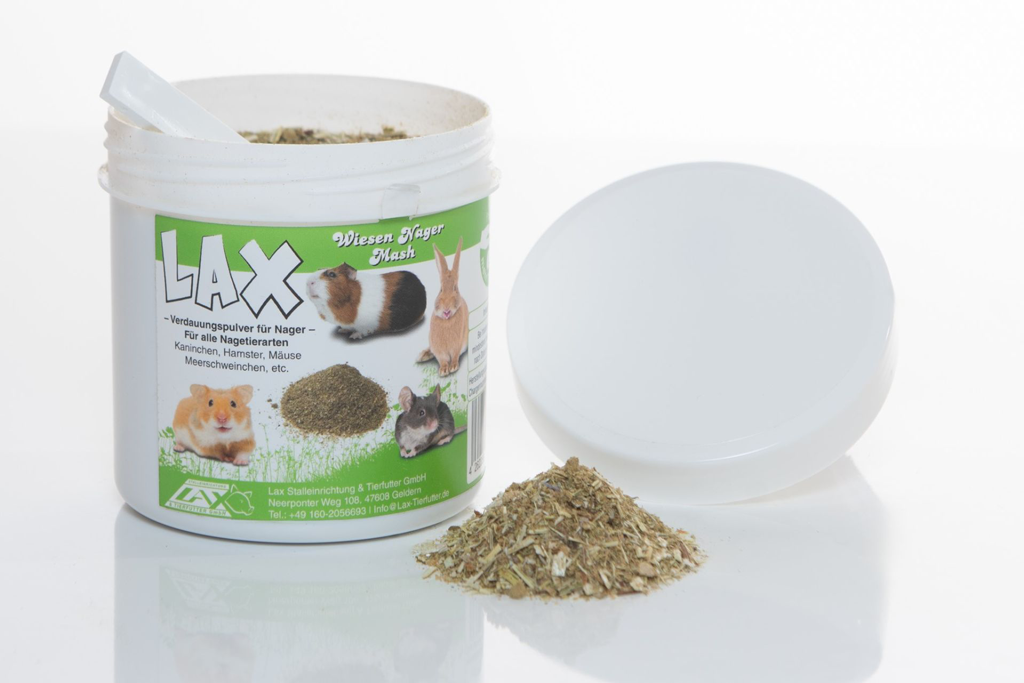 Nager Mash Lax Wiesen 100g für Kaninchen & Meerschweinchen – LAX