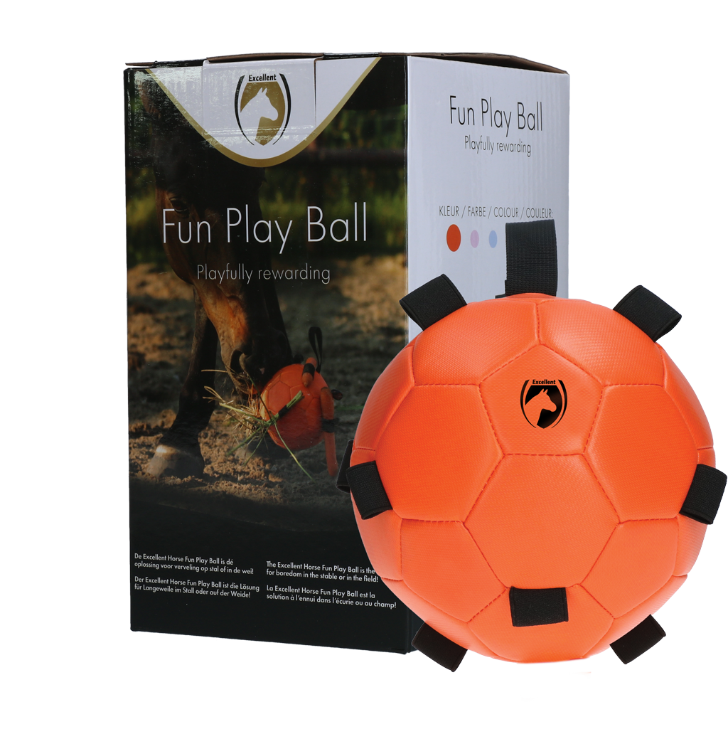 Excellent Horse Fun Play Ball Orange