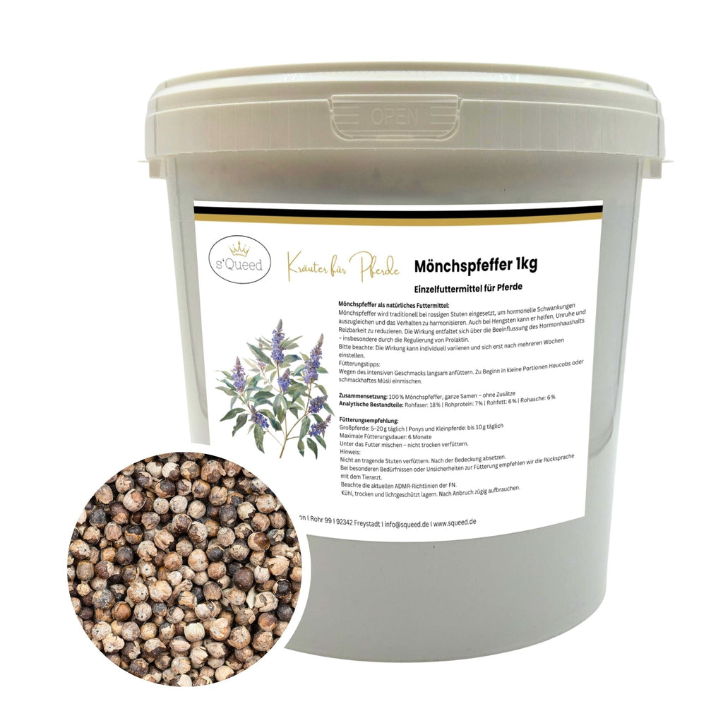 Mönchspfeffer Pferd 1kg - TierVita