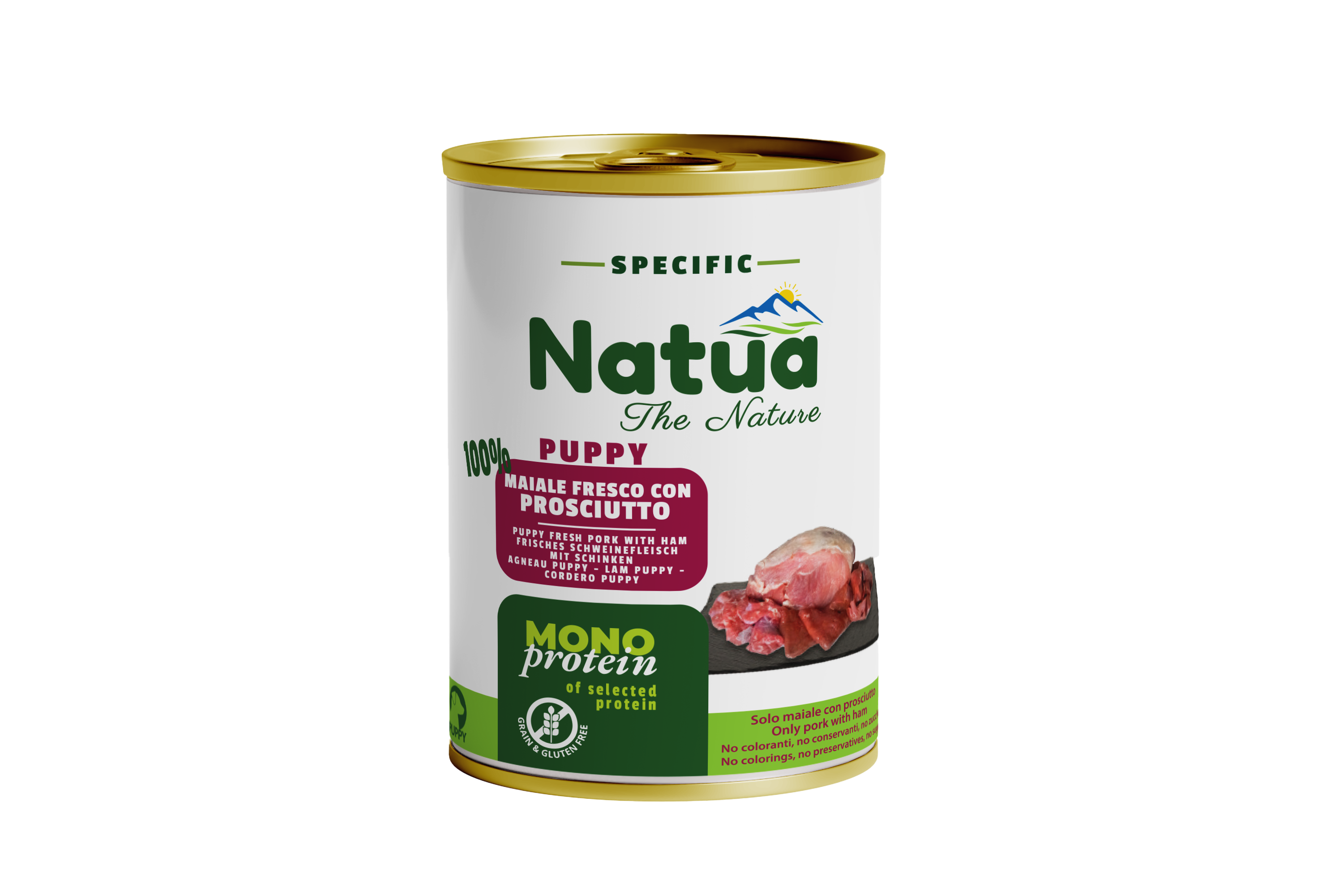 Natua Specific Mono Protein Hund Schinken (Welpe)