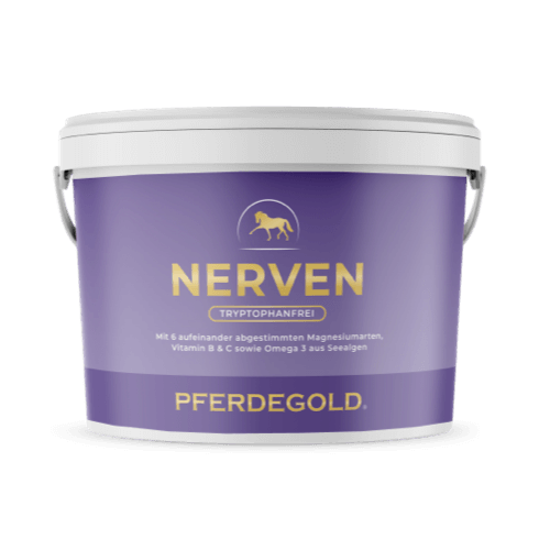 Pferdegold® Nerven 2.0 – Magnesium-Ergänzungsfutter für Pferde