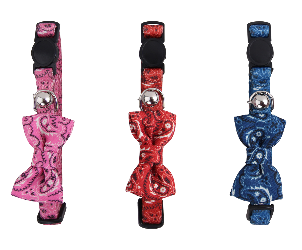 Pawise Cat Collar With Bowknot Rot