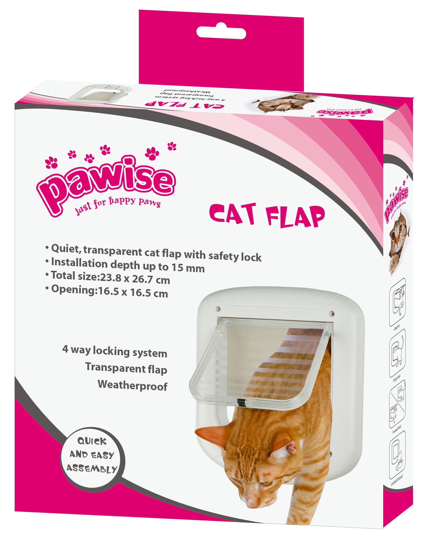 Pawise Katzenklappe