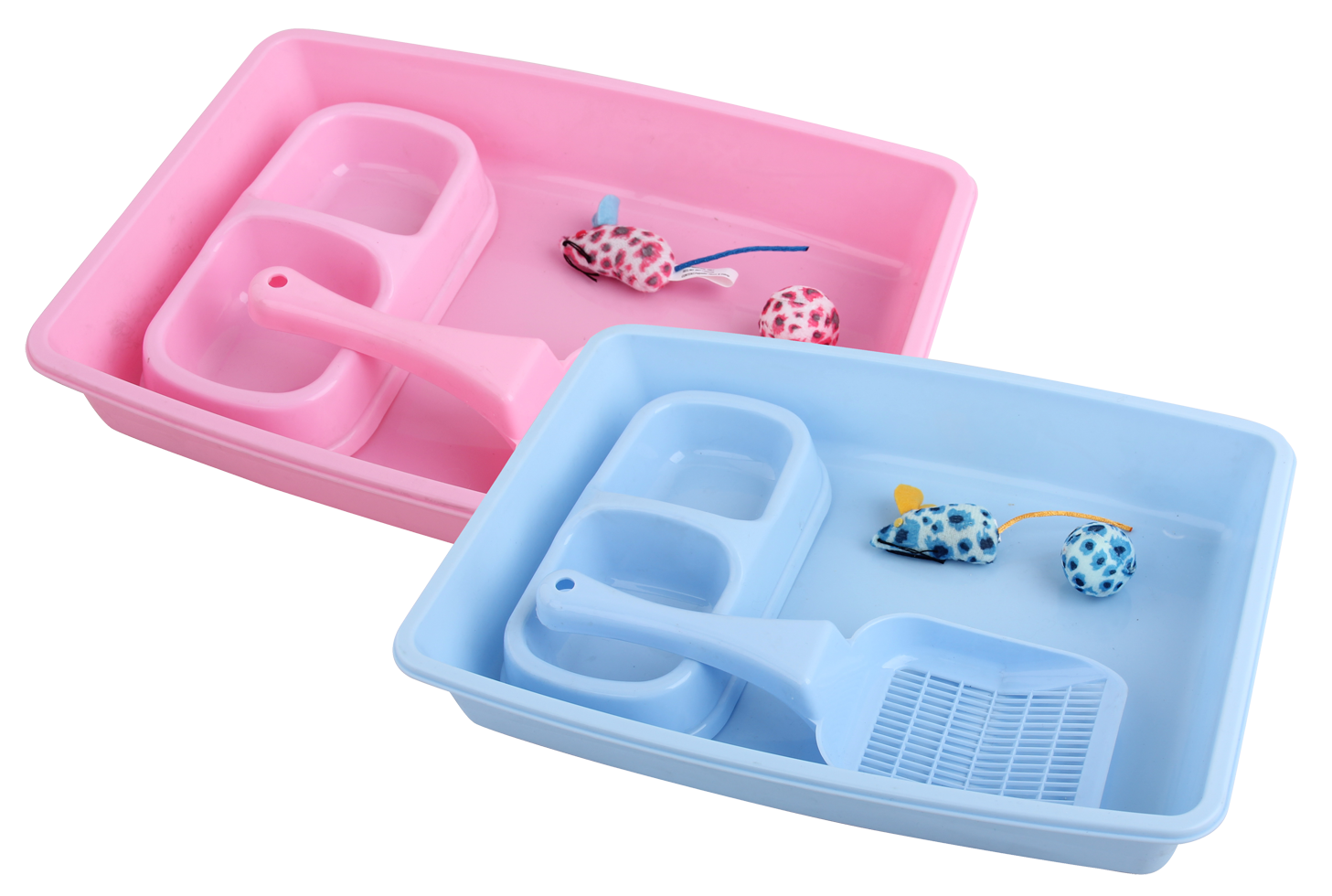 Pawise Kitten Starter Set Blau