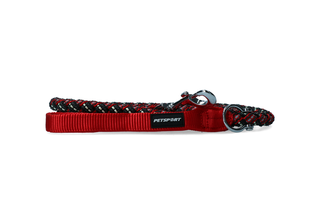 Petsport Triple Safe Leash Rot 1,8 m