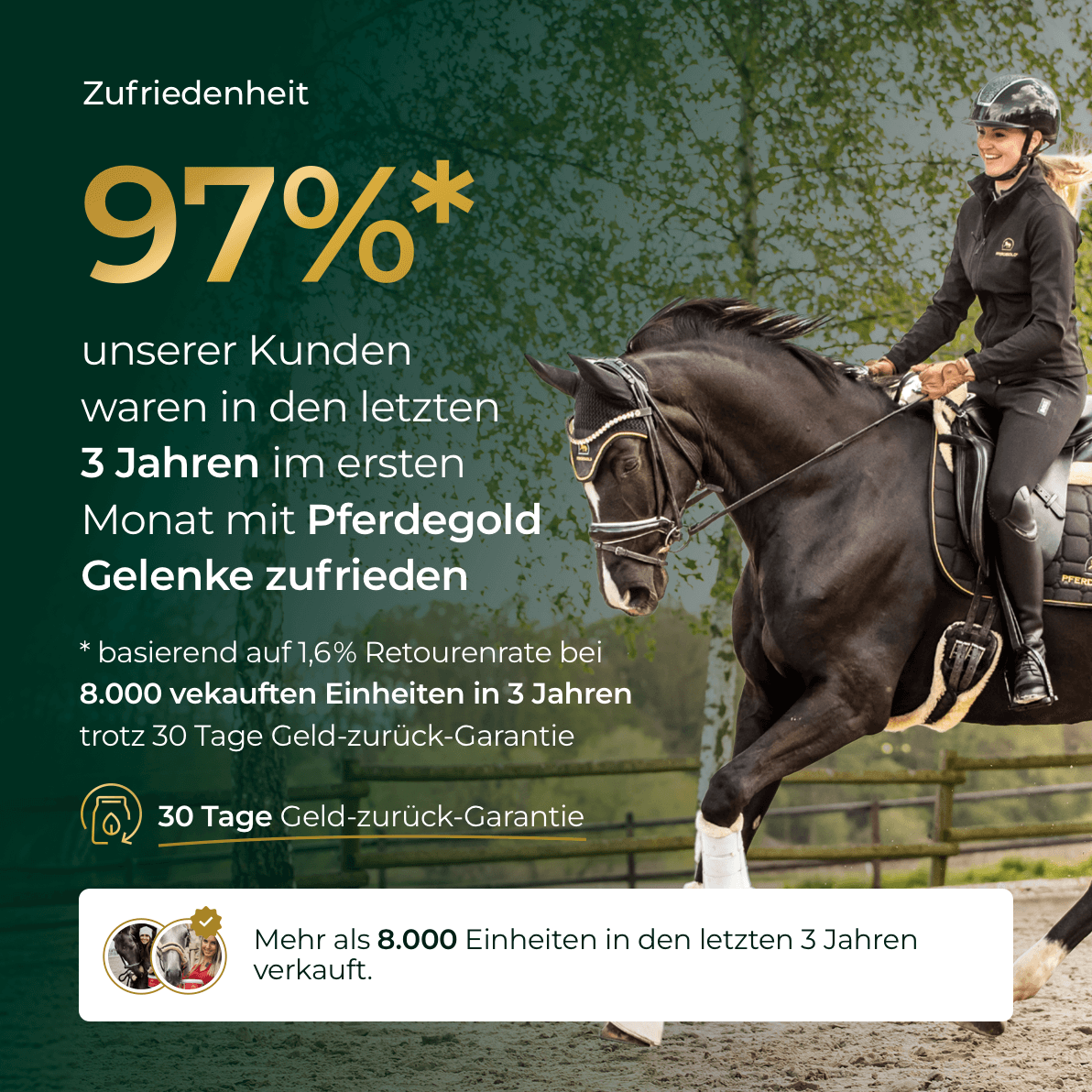 Pferdegold® Gelenke Muschelfrei 2.0 – Gelenknahrung für Pferde ohne Grünlippmuschel