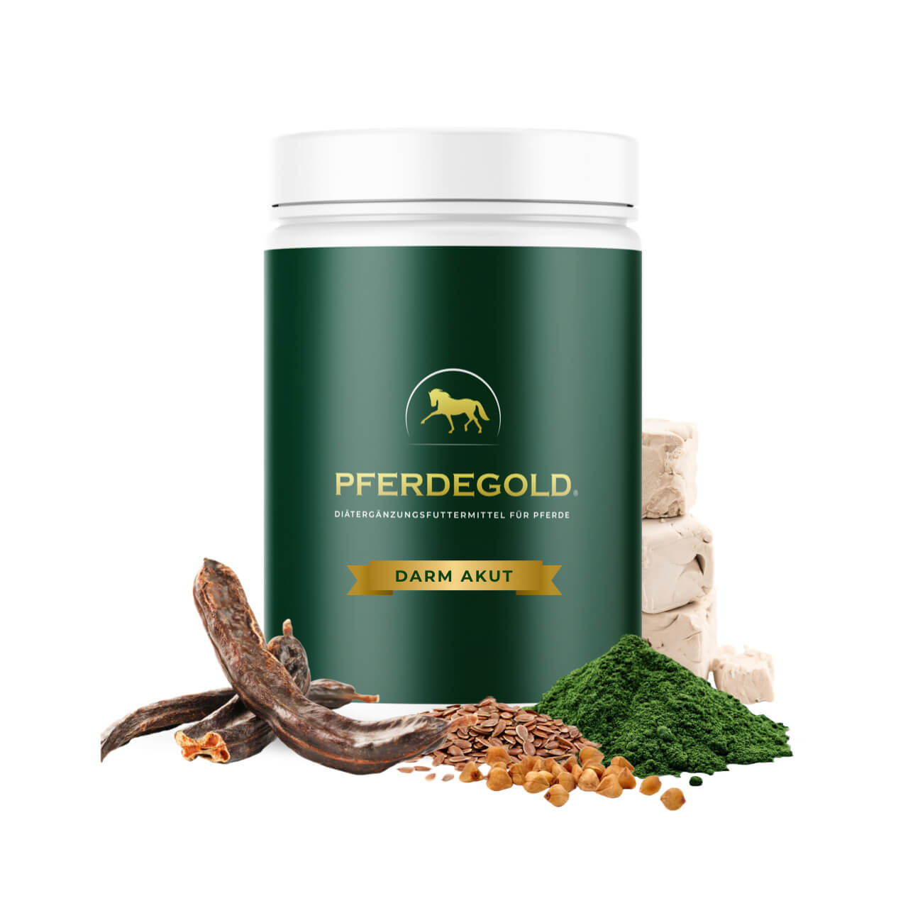 Pferdegold® Darm Akut – Ergänzungsfutter für die Verdauung des Pferdes 750 g