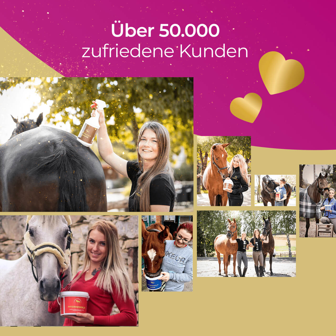 Pferdegold® Stoffwechsel – Ergänzungsfutter für Pferde mit Magnesium & Kräutern