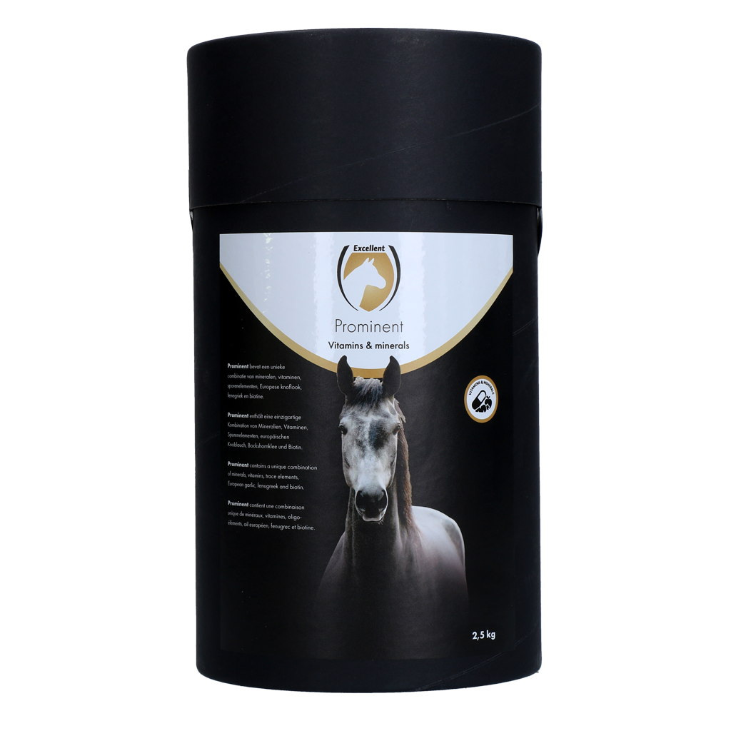 Excellent Horse Prominent – 6-in-1 Ergänzungsfutter für Pferde, 2,5 kg