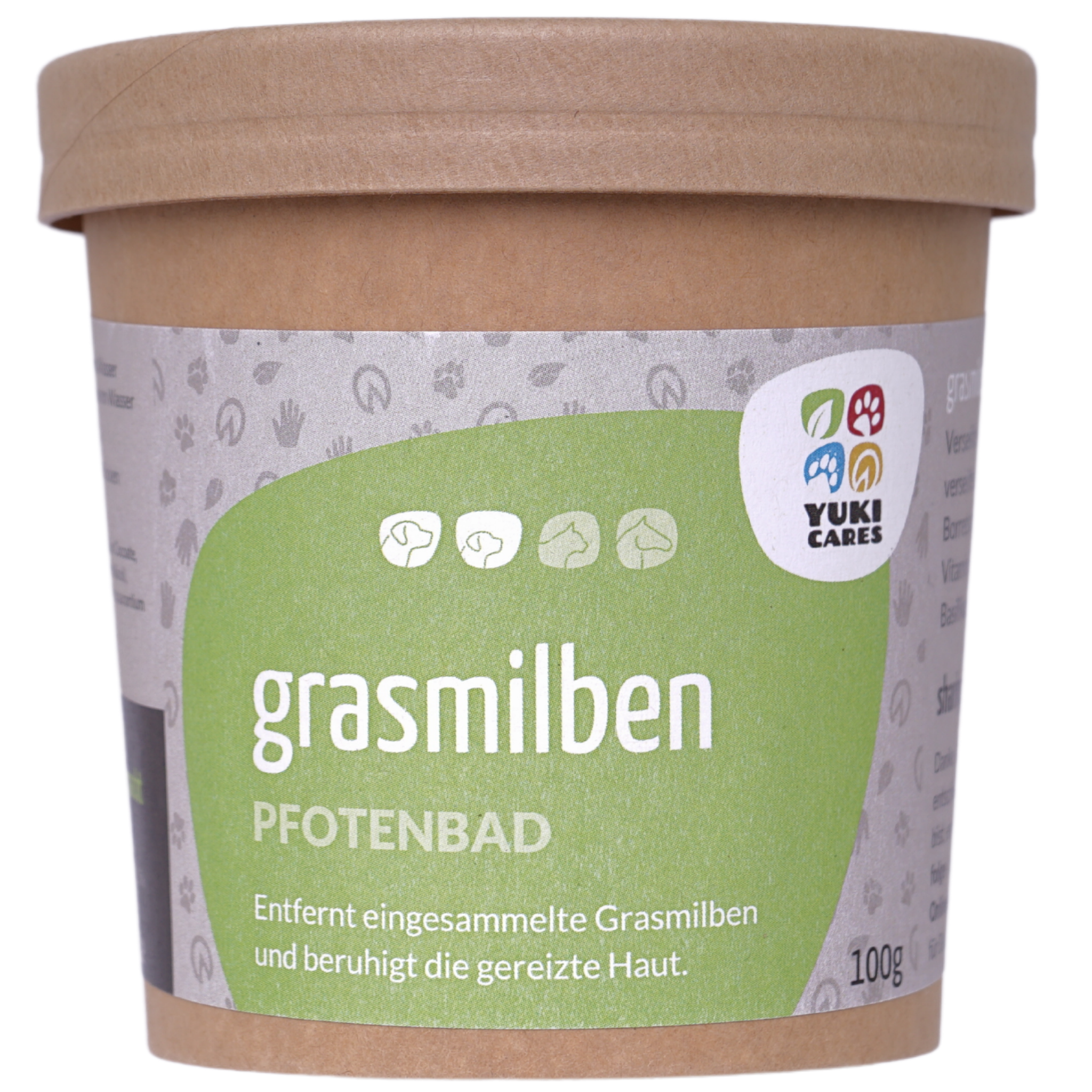 Pfotenbad Grasmilben