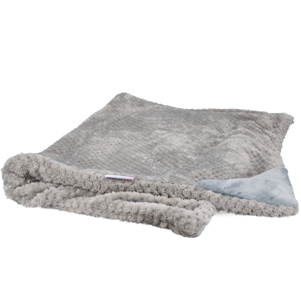 Hundedecke Cosy Multi-Plaid Original Grau – RelaxoPet