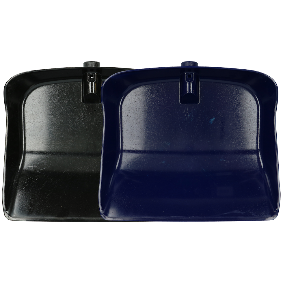 Schaufel Kunststoff ohne Stiel Dunkelblau