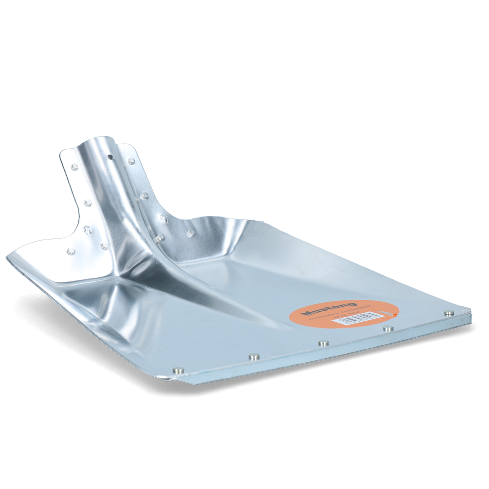 Schaufel Mustang aluminium, 27 cm breit 33 cm