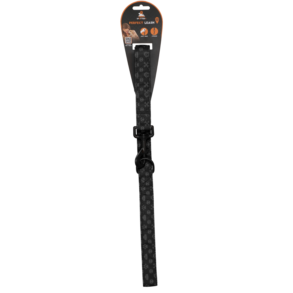Spotted! Pro Perfect Leash 120 cm Dunkel Grau