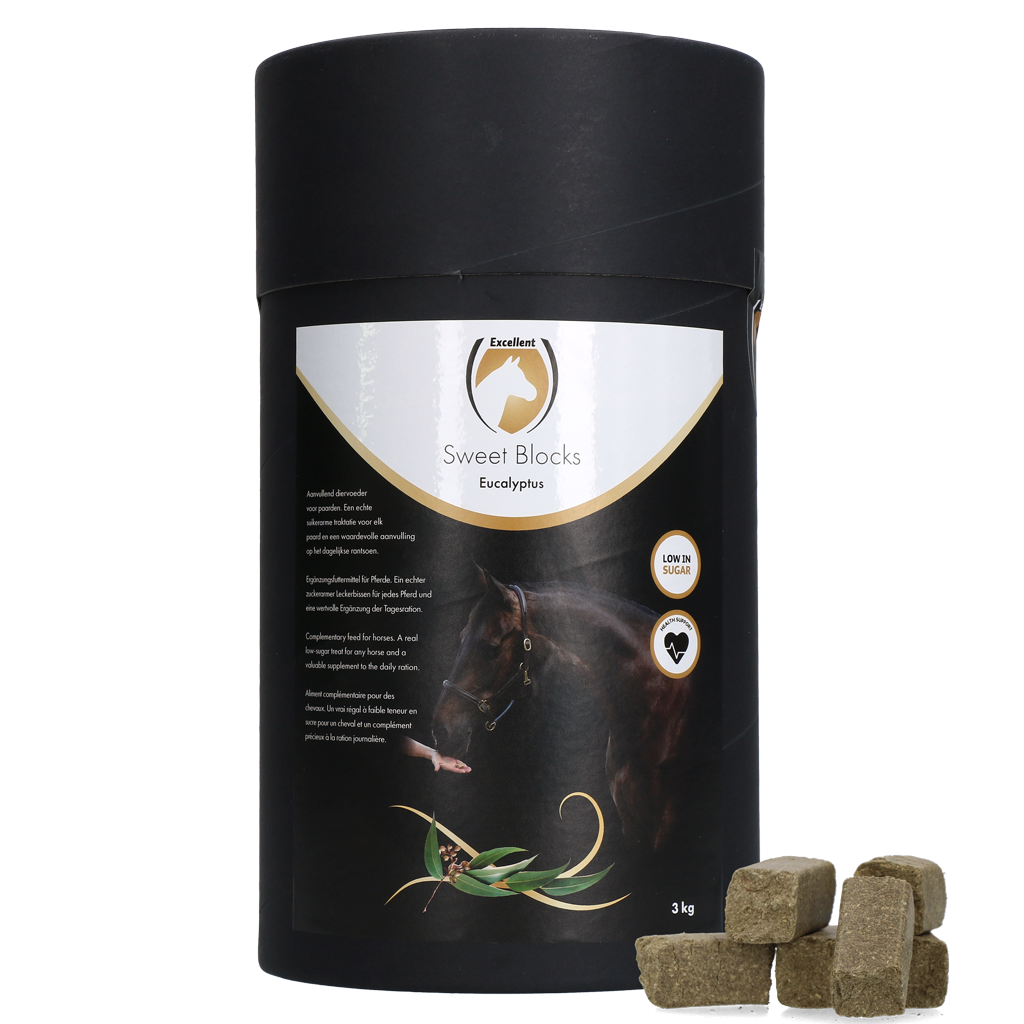 Excellent Horse Sweet Blocks Eucalyptus Eucalyptus 3 kg