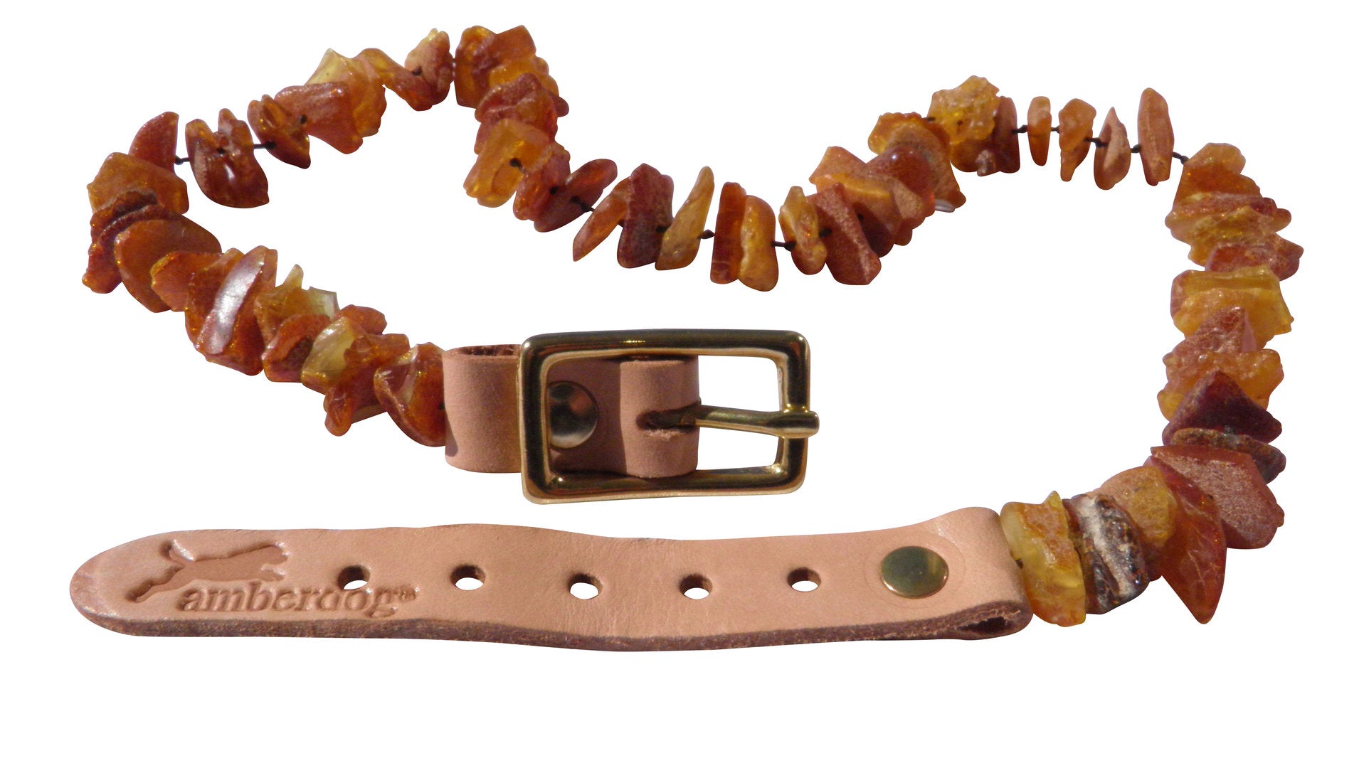 Hunde Bernsteinkette SuperFlex B.Ware - TierVita