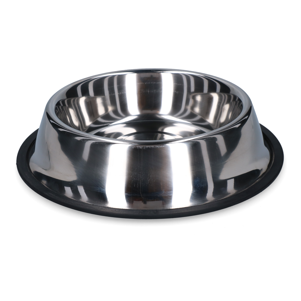 Anti-Rutsch Speise- & Trinkschale Edelstahl 700 ml Ø 21 cm